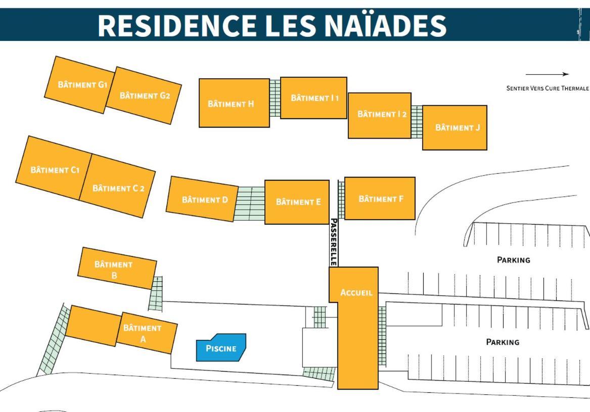 Appartement T2 - Pmr A 750 Metres De La Station Thermale D'아벤느 외부 사진